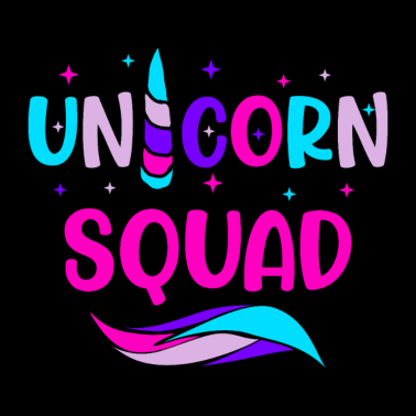 Motiv Einhorn Einhörner Gruppe