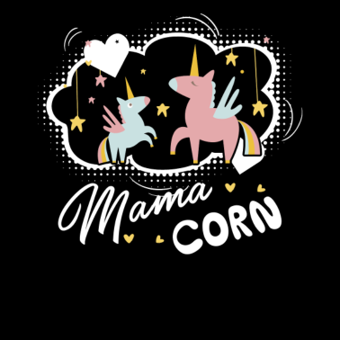 Motiv Einhorn Mama Einhorn