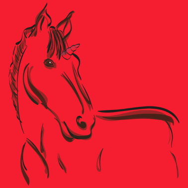 Motiv EINHORN. EINHÖRNER UNICORN