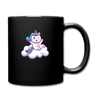 Einhörner Tasse - Einhorn auf Wolke ?