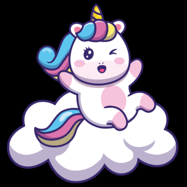 Motiv Einhorn auf Wolke ?