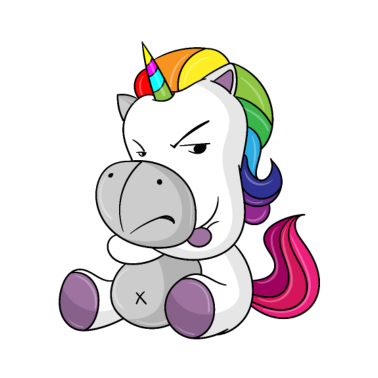 Motiv Einhorn - saures Einhorn