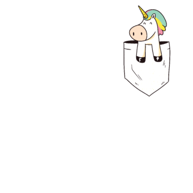 Motiv Einhorn Einhörner Tasche