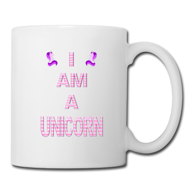 Einhörner Tasse - Rosa Einhorn ich bin ein Einhorn