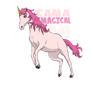 Motiv Einhorn - Ich bin ein magisches Einhorn