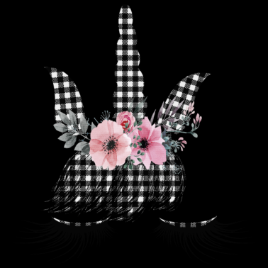 Motiv Einhorn Einhorn Tartan