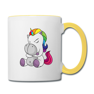 Einhörner Tasse - Einhorn - wütendes Einhorn
