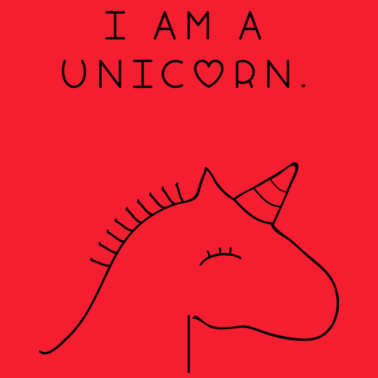 Motiv Ich bin ein Einhorn