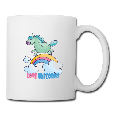 Einhörner Tasse - Einhorn