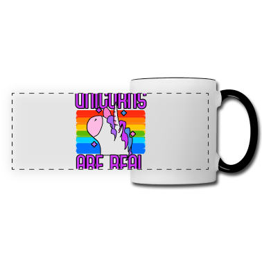 Einhörner Tasse - Einhorn Einhörner sind echt