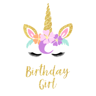 Motiv Einhorn Kostüm Mädchen Geburtstag Geschenk