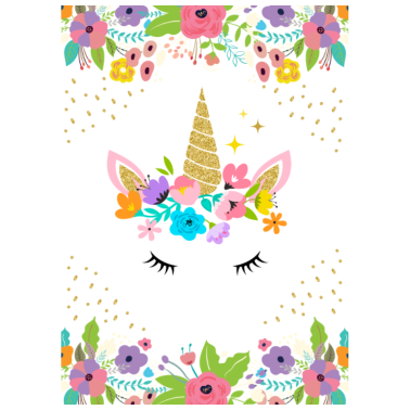 Motiv schönes Einhorn, Einhorn, Einhörner