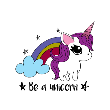 Motiv ein Einhorn sein