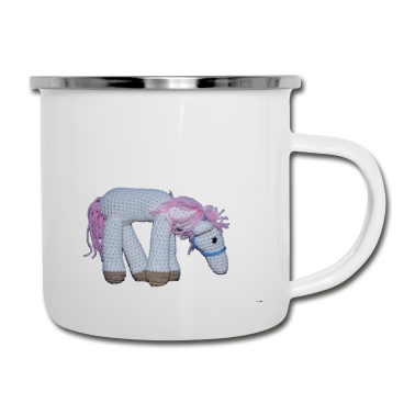 Einhörner Emaille Tasse - Einhorn