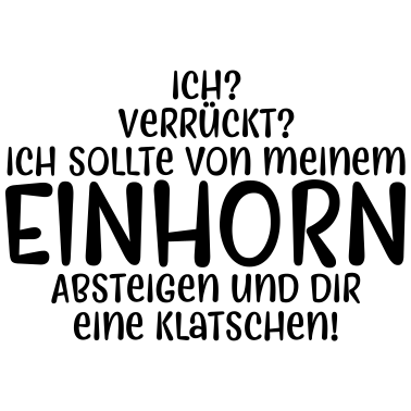 Motiv Einhorn