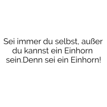 Motiv Einhorn