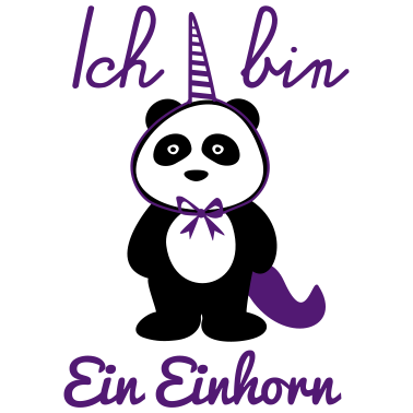 Motiv ich bin ein einhorn