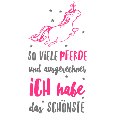 Motiv Schönste Einhorn