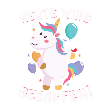 Motiv Junggesellenabschied JGA Party Einhorn Geschenk