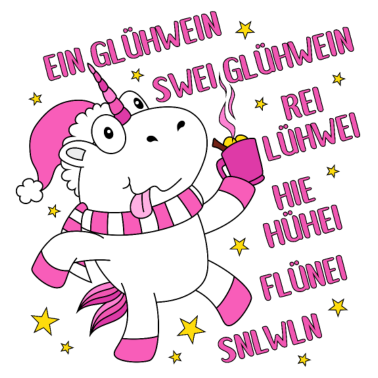 Motiv Glühweinhorn Weihnachtsmarkt Coole Lustige Sprüche