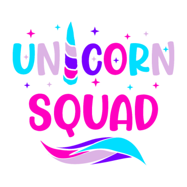 Motiv Einhorn Einhörner Gruppe