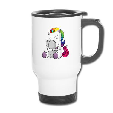 Einhörner Thermobecher - Einhorn - wütendes Einhorn