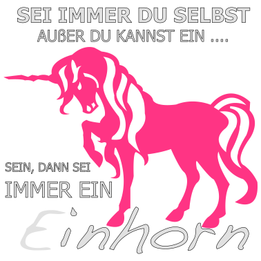 Motiv Einhorn