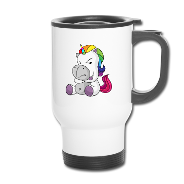 Einhörner Thermobecher - Einhorn - saures Einhorn