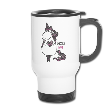 Einhörner Thermobecher - Einhorn Liebe | Einhorn