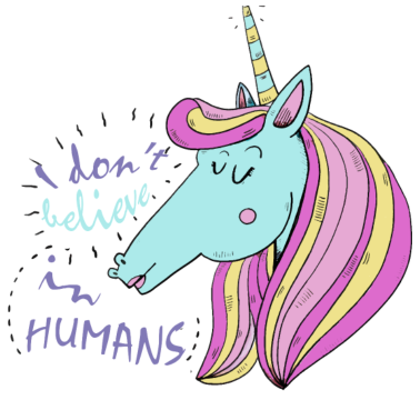 Motiv I dont believe in Humans