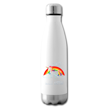 Einhörner Trinkflasche - Lehrerin Lehrer Einhorn
