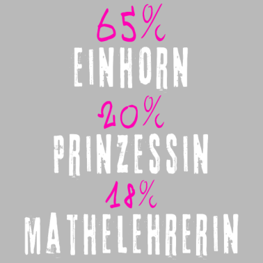Motiv Einhorn Rechenfehler Mathematik Lehrerin Geschenk