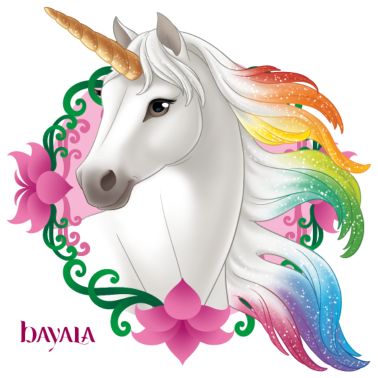 Motiv Schleich bayala Regenbogeneinhorn Stute