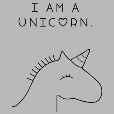 Motiv Ich bin ein Einhorn