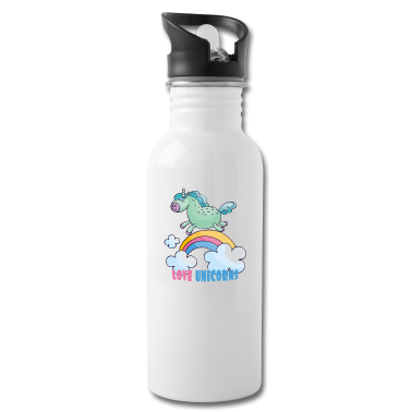Einhörner Trinkflasche - Einhorn