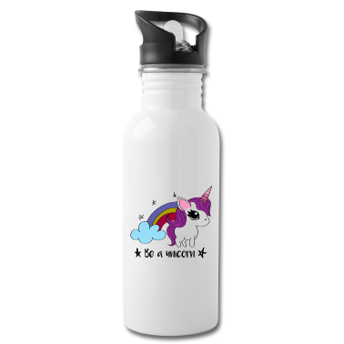 Einhörner Trinkflasche - ein Einhorn sein