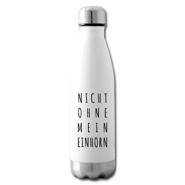 Einhörner Trinkflasche - Nicht ohne mein Einhorn