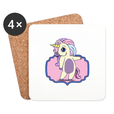 Einhörner Untersetzer - Einhorn Einhorn
