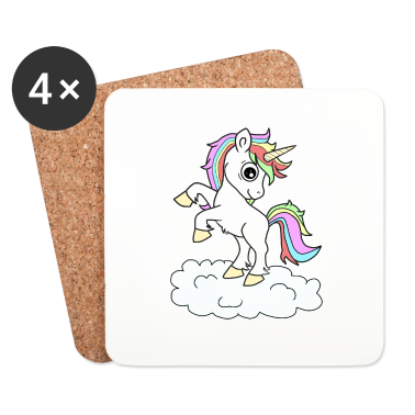 Einhörner Untersetzer - Einhorn Einhörner