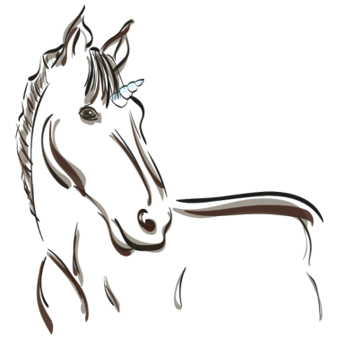 Motiv EINHORN. EINHÖRNER UNICORN