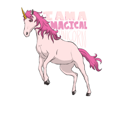 Motiv Einhorn - Ich bin ein magisches Einhorn