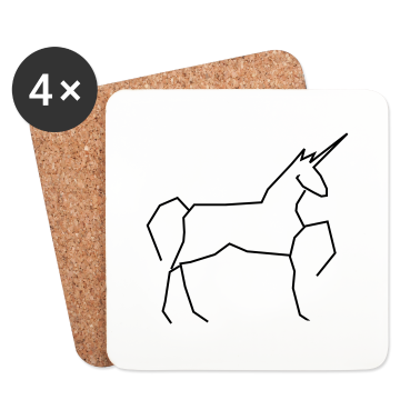 Einhörner Untersetzer - einhorn