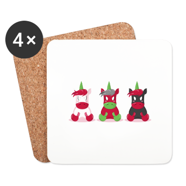 Einhörner Untersetzer - Einhorn