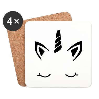 Einhörner Untersetzer - Einhorn