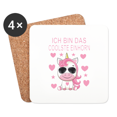Einhörner Untersetzer - Einhorn
