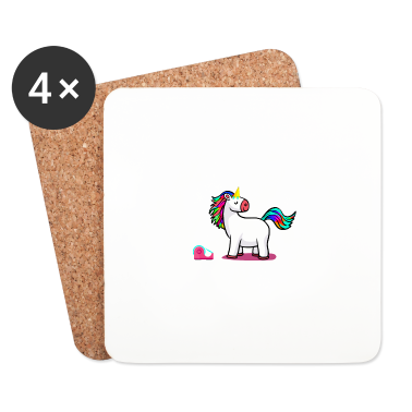 Einhörner Untersetzer - Einhorn