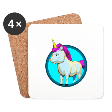 Einhörner Untersetzer - einhorn