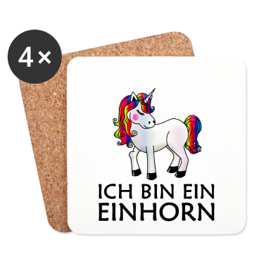 Einhörner Untersetzer - Ich bin ein Einhorn