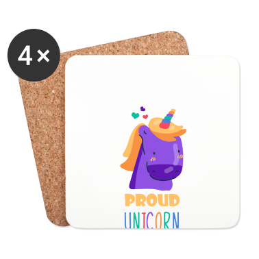 Einhörner Untersetzer - Nur Einhorn