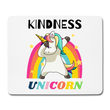 Einhörner Mousepad - Zauberhaftes Einhorn Glitzer Spruch für Mädchen